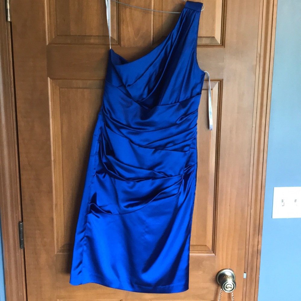 Royal blue bridesmaid dress